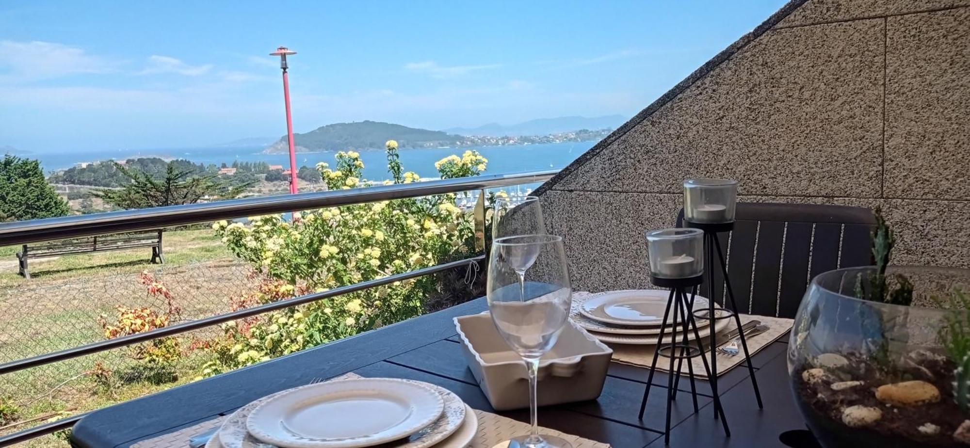 Impresionantes Vistas En Baiona Daire Dış mekan fotoğraf
